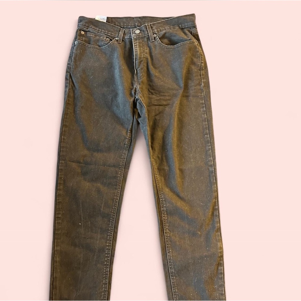 Levi's Men's Slim Straight Jeans - Black washed